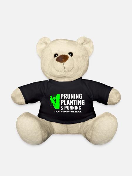 Baumpfleger Baumchirurg Kletterer Klettertrimmer - Teddy - Schwarz