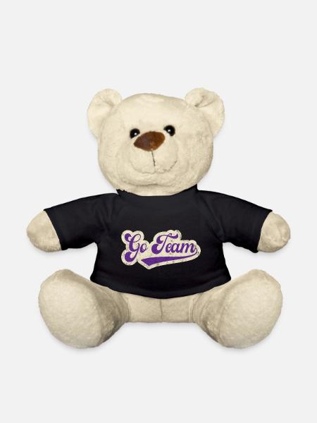 Zum Team - Teddy - Schwarz
