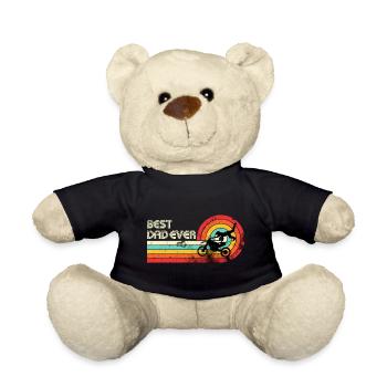 Bester Vater aller Zeiten - Teddy - Schwarz - Vorne