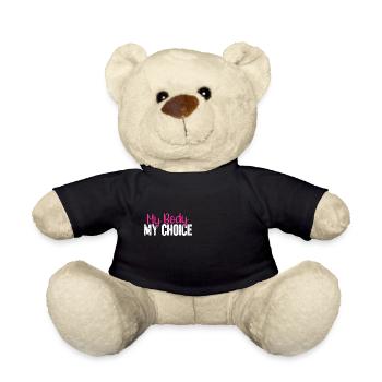 Mon corps, ma décision - Nounours - noir - Devant