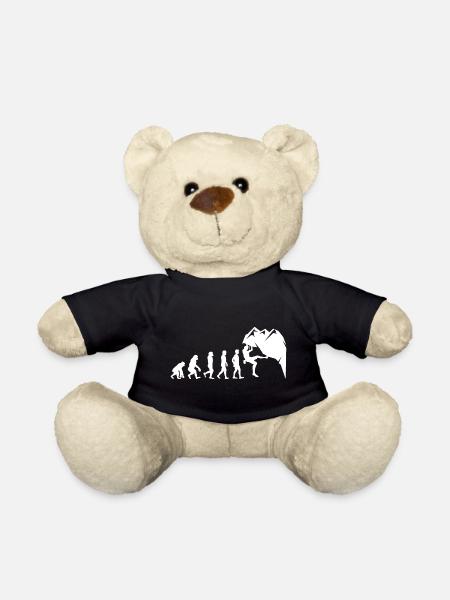 Rock Climbing Bouldering Wall Climber Evolution - Teddy Bear - black
