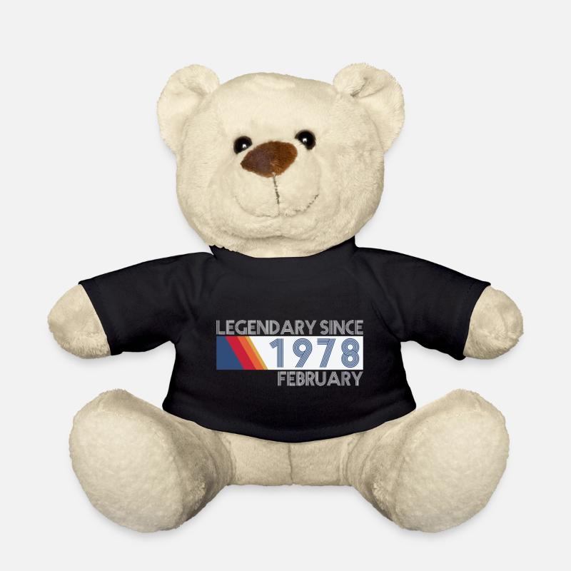Retro SiFi Legendary since February 1978 - Geburts - Teddy - Schwarz