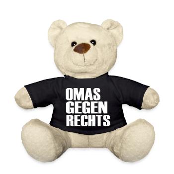 Omas gegen rechts - Teddy - Schwarz - Vorne