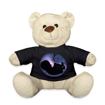 Bébé à ultrasons cadeaux de grossesse - Nounours - noir - Devant