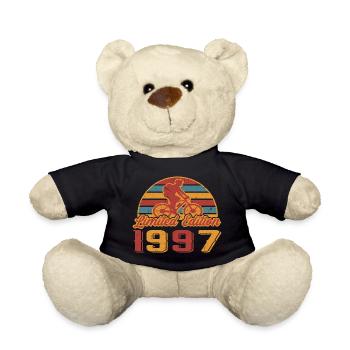 Radfahrer Geburtstag 1997 Fahrrad Mountainbike - Teddy - Schwarz - Vorne