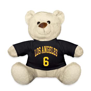 Los Angeles 6 - Teddy Bear - black - Front