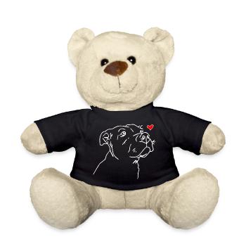My Friends is Dog - Teddy Bear - black - Front