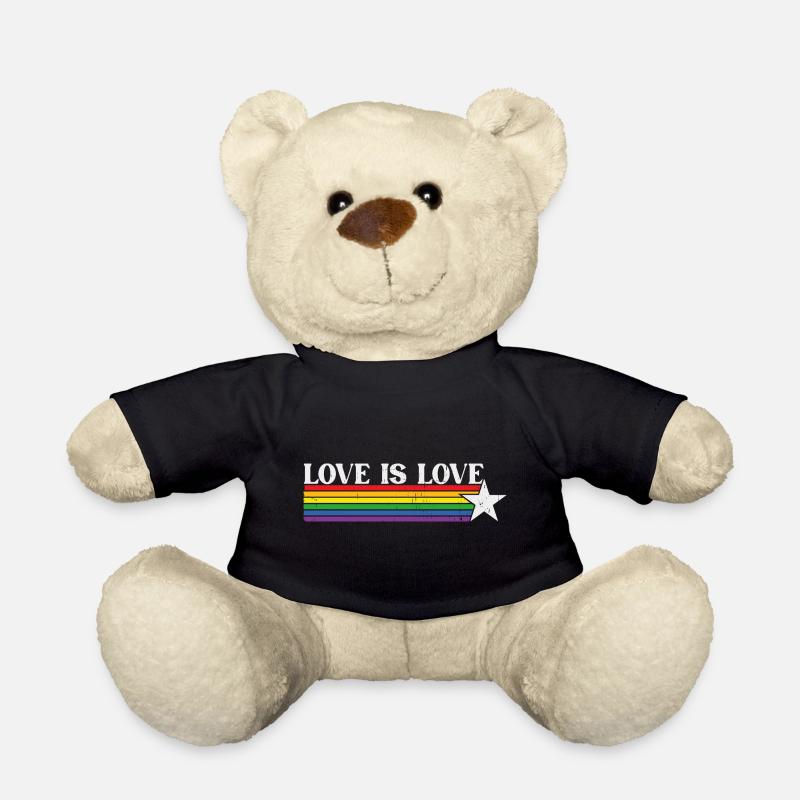 J’aime les LGBT - Nounours - noir