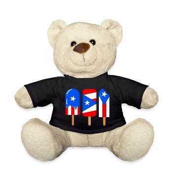 Puerto Rico - Teddy Bear - black - Front