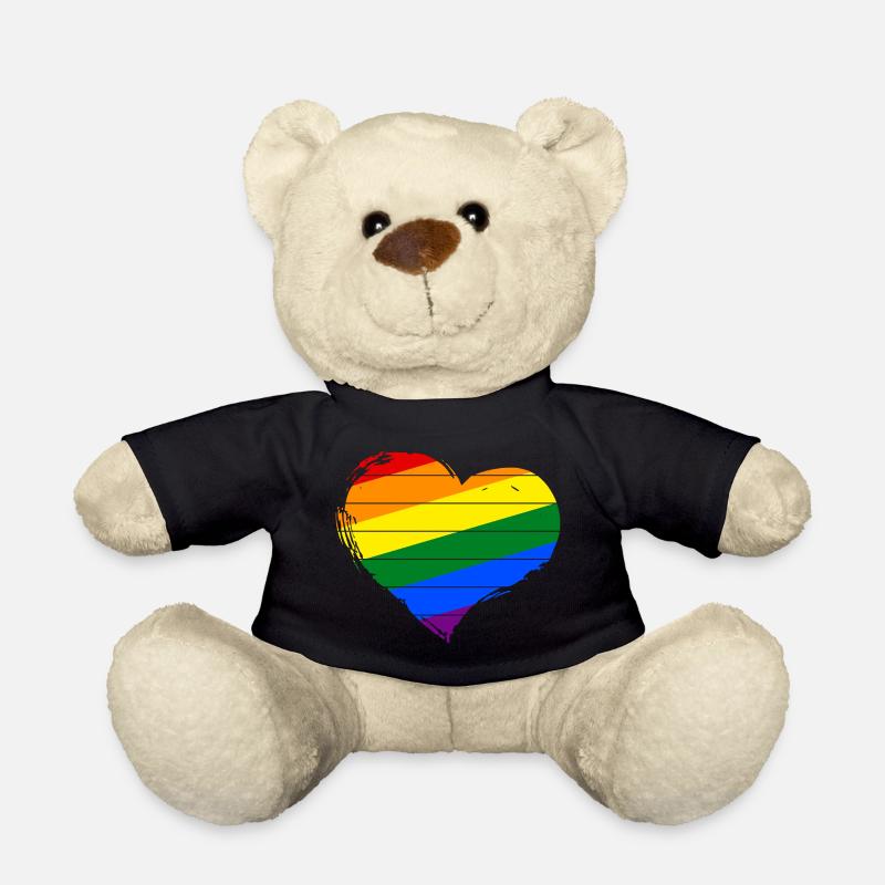 J’aime les LGBT - Nounours - noir