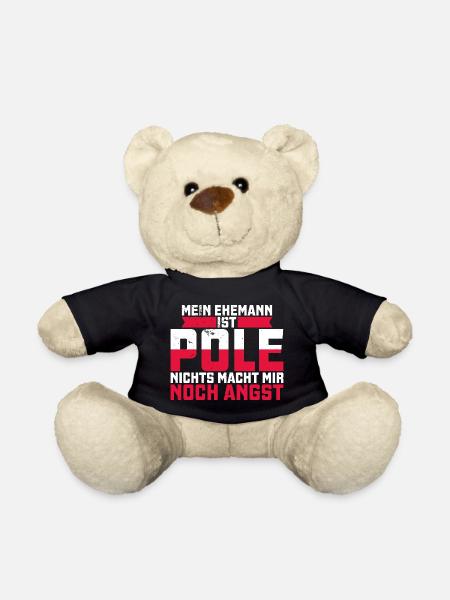 Polen Polnisch Polska Polski Husaria Kavallerie - Teddy - Schwarz