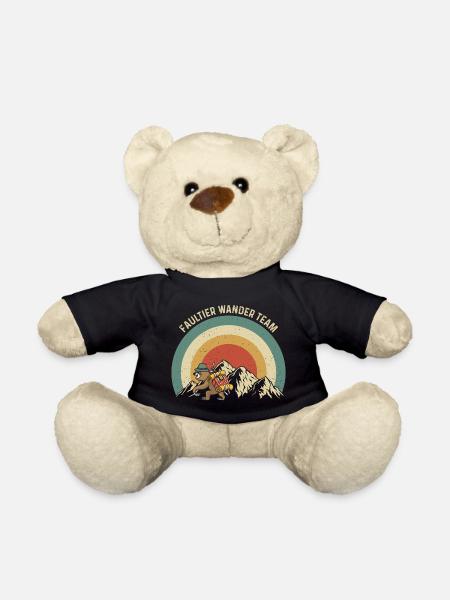 Faultier Wander Team - Teddy - Schwarz