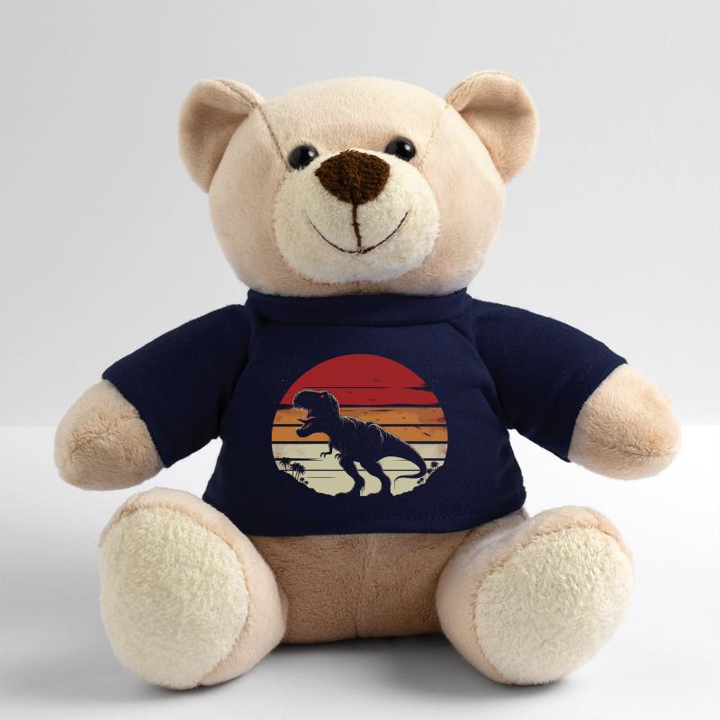Dinosaur T-Rex Retro Vintage Dinosaur Lovers Gift Nounours