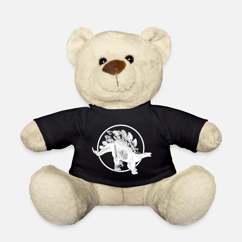 Stegosaurus - Teddy - Schwarz