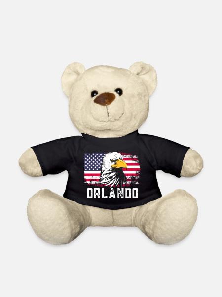 Orlando Florida - Teddy Bear - black