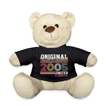 Original novembre 2005 Cadeau du 17e anniversaire - Nounours - noir - Devant