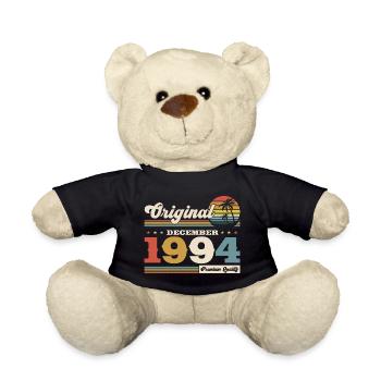 30. Geburtstag Original Dezember 1994 Jahrgang 94 - Teddy - Schwarz - Vorne
