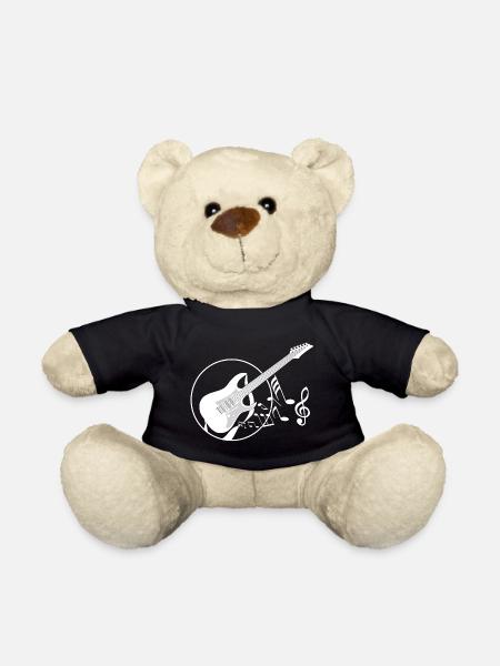 electric guitar - Teddy Bear - black