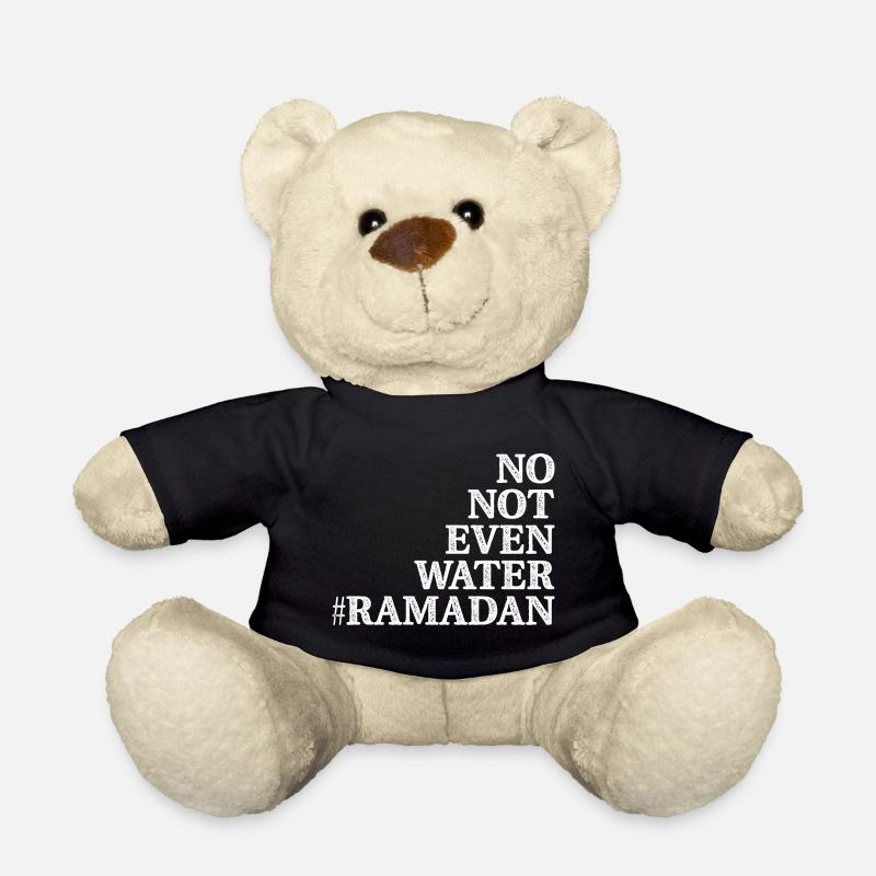 Nein nicht einmal Wasser Ramadan - Teddy - Schwarz