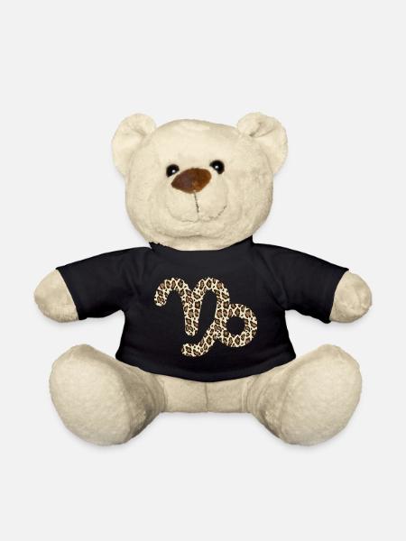 Sternzeichen Steinbock - Teddy - Schwarz