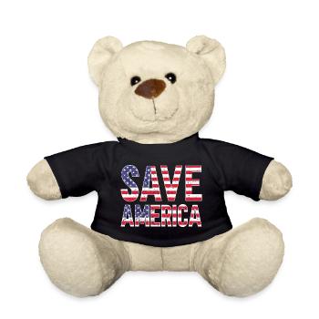 Save America - Teddy - Schwarz - Vorne