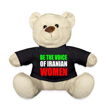 Be the voice of iranian women - Teddy - Schwarz - Vorne
