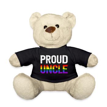 Proud Uncle - Teddy - Schwarz - Vorne