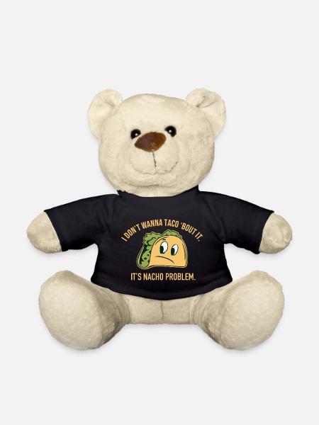 Taco Quote - Teddy Bear - black