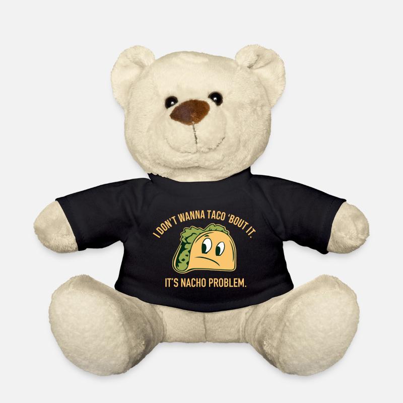Taco Quote - Teddy Bear - black