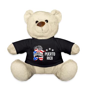 Puerto Rico - Teddy Bear - black - Front