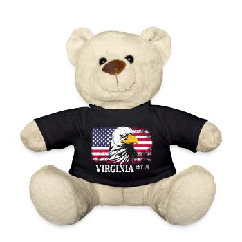 Virginia - Teddy - Schwarz - Vorne