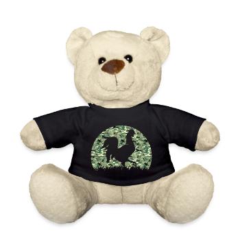 Hühnerflüsterer Chicken Whisperer - Teddy Bear - black - Front