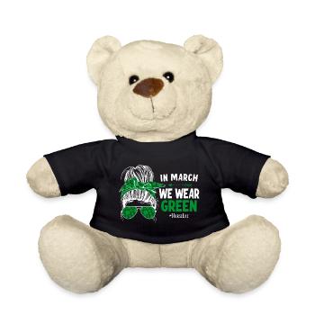 Krankenschwester Nurse Life - Teddy Bear - black - Front