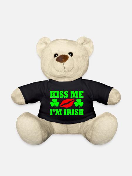 Kiss me im irish - Teddy - Schwarz