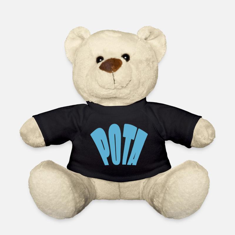 Pflaume - Teddy - Schwarz