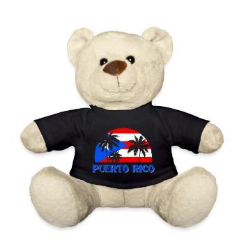 Puerto Rico - Teddy Bear - black - Front