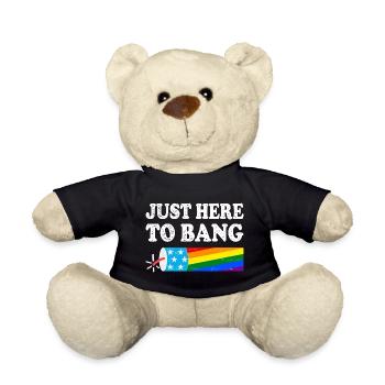 LGBT - Teddy Bear - black - Front