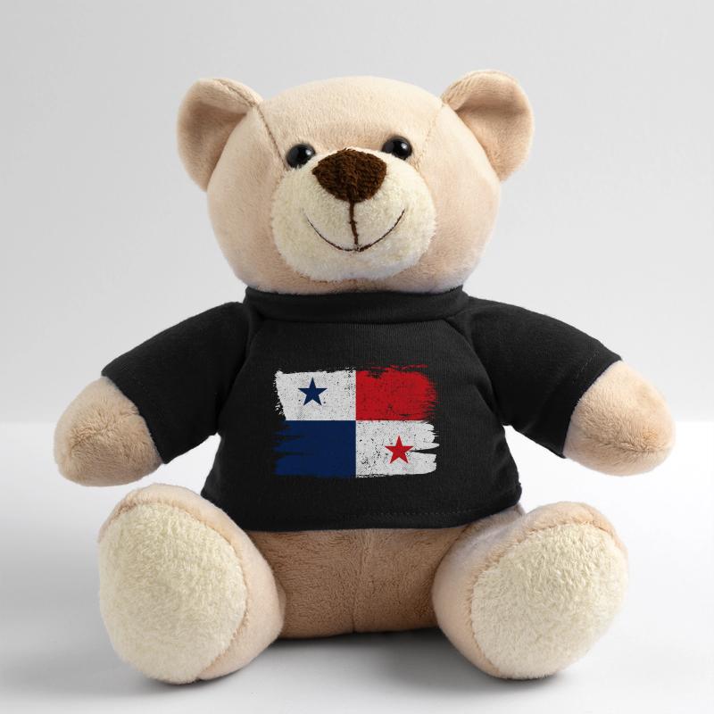 Drapeau du Panama Drapeau de la paix Vintage Nounours