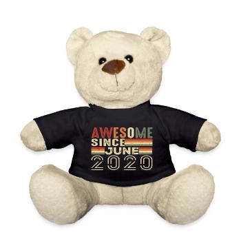 June 2020 Original 2020 Anniversary 2020 June 2020 - Teddy Bear - black - Front