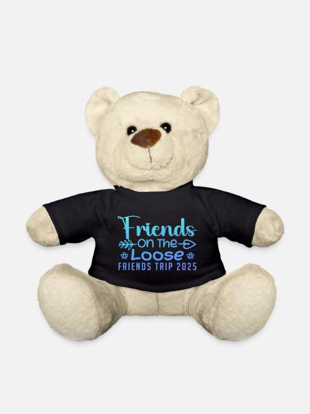 Freunde auf freiem Fuß Freundesreise 2025 Urlaub - Teddy - Schwarz