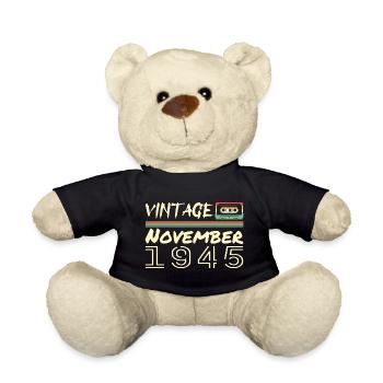 legendär seit November 1945 - November 1945 - Teddy - Schwarz - Vorne