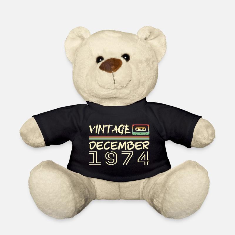 1974 Dezember 1974 Jubiläum Dezember 1974 - Teddy - Schwarz