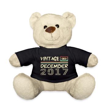 2017 December 2017 Jubilee December 2017 - Teddy Bear - black - Front