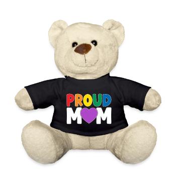 Stolze Mutter LGBT - Teddy - Schwarz - Vorne