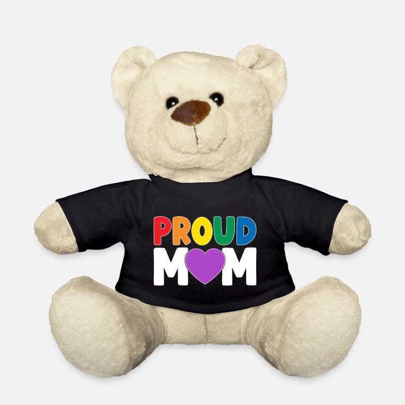 Stolze Mutter LGBT - Teddy - Schwarz