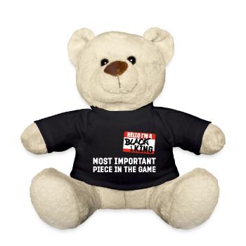 Black King - Teddy Bear - black - Front