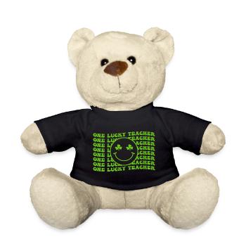 One Lucky Teacher, Show Your Appreciation for Teac - Teddy - Schwarz - Vorne