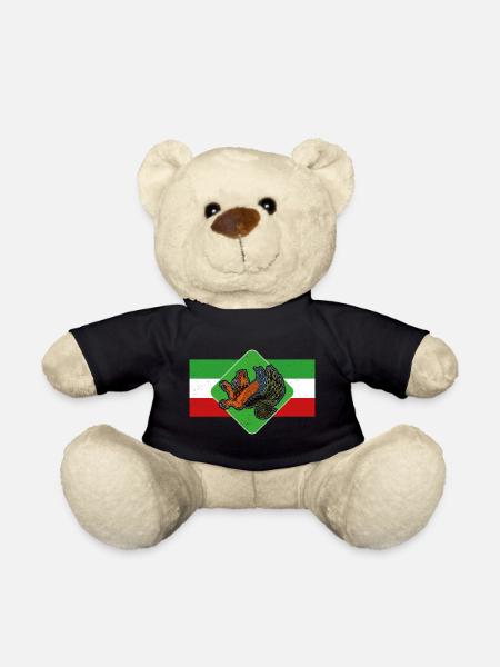 Faravahar Zoroastrianism Simurgh Persia - Teddy Bear - black