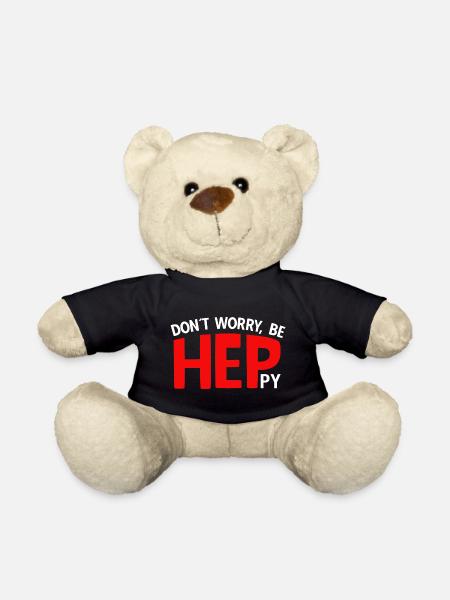 Heilerziehungspfleger Sprüche HEP - Teddy - Schwarz
