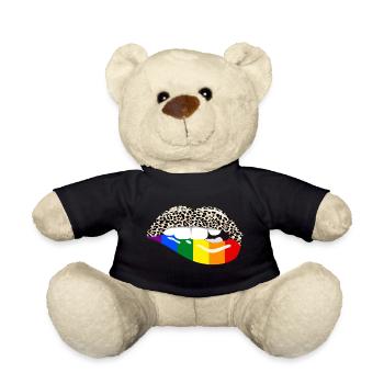 LGBT - Teddy - Schwarz - Vorne